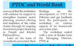 Pictues of subject Workshop held at Islamabad Serena Hotel are being shared for members information 